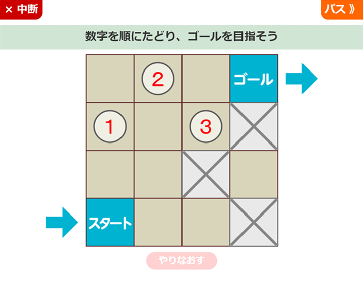 ルート99（計画力）の課題画面
