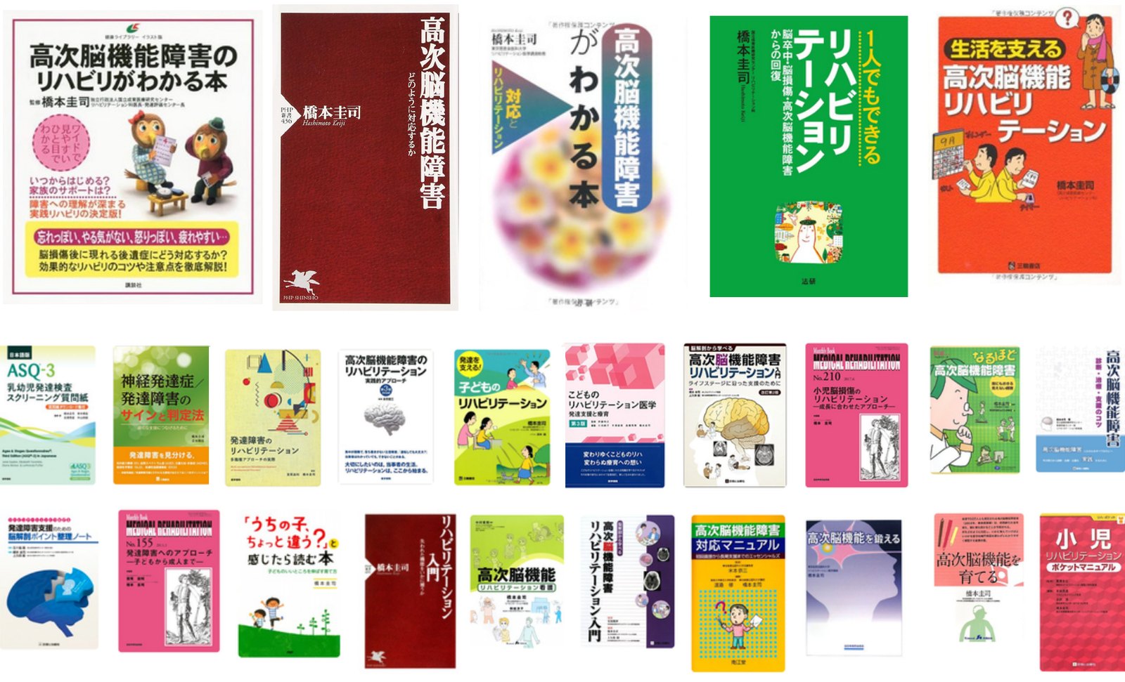 橋本圭司先生の著書一覧
