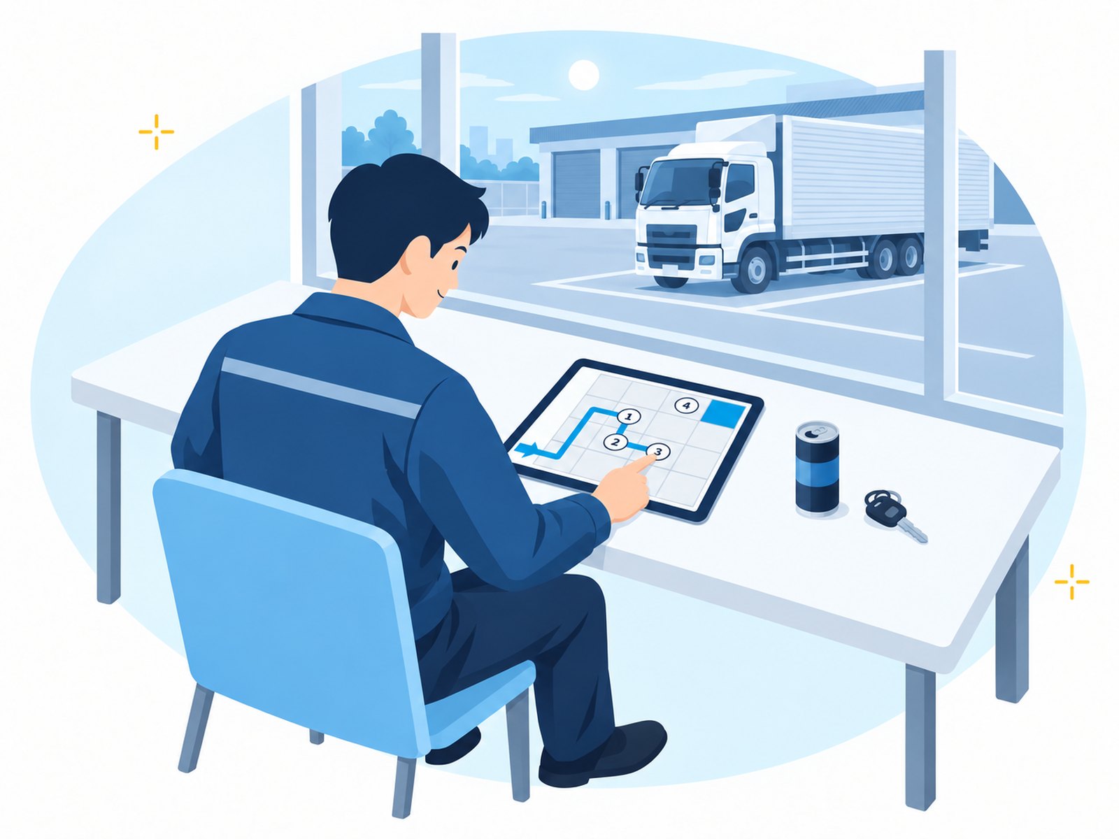 MieruCAR（車両事故防止・法令順守） の利用シーン